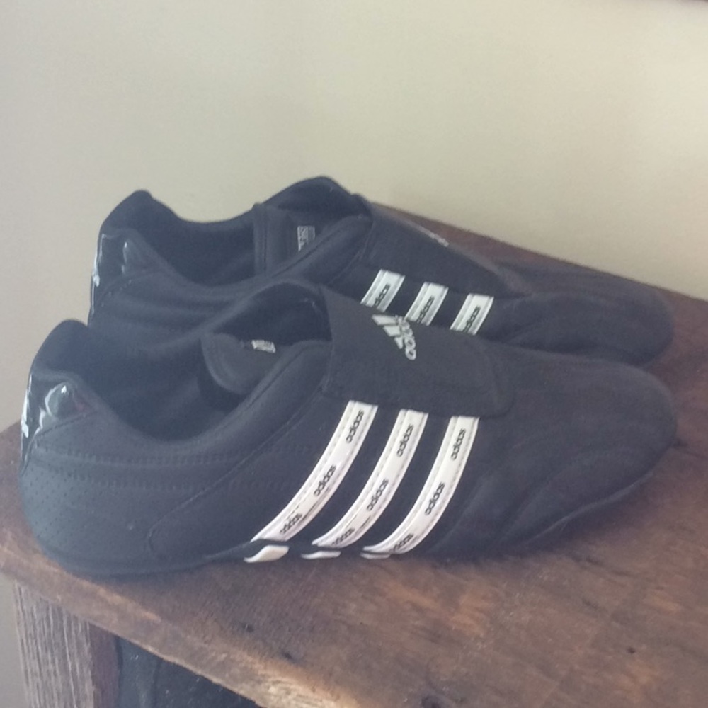 Soft sole kickboxing shoes.